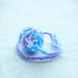 MADDEN Cat Toys Colorful Yarn Balls with Bell for Clawing
