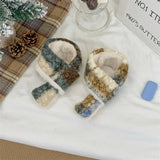 Fancy Winter Pet Dog Scarf with Lattice