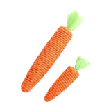 Cat toy - carrot teething and cat teasing sticks, bite-resistant and scratch-resistant for teething and clawing