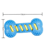 Pet Dog Chew Toys Rubber Bone Toy Bite Resistant