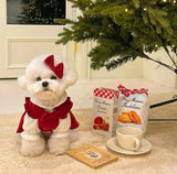 Christmas Bow Knot Dress Set for Dogs