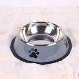 Stainless Steel Pet Bowl – Non-Slip Cat Dog Feeder