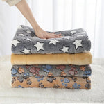 Flannel Pet Sleeping Mat – Dog Cat Bed