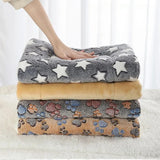 Flannel Pet Sleeping Mat – Dog Cat Bed