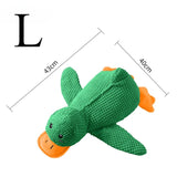 Plush Duck Dog Toy – Bite-Resistant, Sound & Teeth-Grinding Comfort Toy for Small & Large Dogs