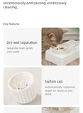 Tilted Pet Bowl – Protects Dog Cat Neck