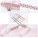 Shiny Crystal Bedazzled Cat Collar