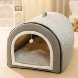 Winter Dog House Bed – Removable Washable Warm Nest for Large Dogs