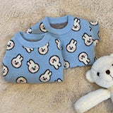 Winter Knitted Dog Sweater – Soft, Warm & Fashionable Pet Pullover for Small Dogs and Cats