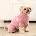 Soft Fleece Dog Clothes for the Winter