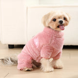 Soft Fleece Dog Clothes for the Winter