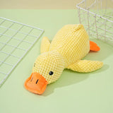 Plush Duck Dog Toy – Bite-Resistant, Sound & Teeth-Grinding Comfort Toy for Small & Large Dogs