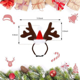 Christmas Pet Antler Headband – Festive Elk Hair Hoop for Dogs & Cats