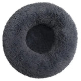 Round Plush Pet Bed – Soft Winter Sleeping Nest for Cats & Dogs