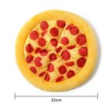 Pizza Plush Squeak Toy – Fun Chew & Teeth Trainer for Dogs