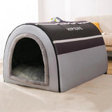 Oversized Winter Dog House – Warm Removable Kennel for Large Dogs