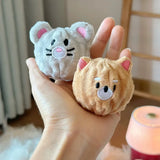 Squeaky Spiked Puppy Ball – Interactive Chew Toy for Small Dogs & Cats