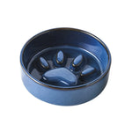 Cute Japanese Style Pet Ceramic Bowl Anti Rollover