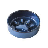 Cute Japanese Style Pet Ceramic Bowl Anti Rollover