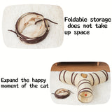 Foldable Cat Play Tunnel – Interactive Toy