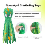 Dog Chew Toys Octopus Non-stuffed Plush Toy for Teething