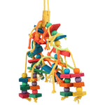 Wooden Bird Toys for Cage - Training Bird Toys
