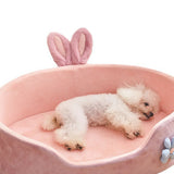 Soft Detachable Pet Bed – Washable Warm Sleeping Mat for Cats and Dogs