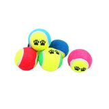 Mini Tennis Ball Dog Toy – Soft Elastic Chew for Puppies