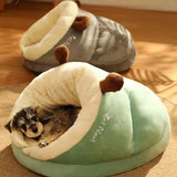 Slipper-Shaped Warm Dog Bed