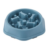 Slow Feeder Pet Bowl – Anti-Choking Non-Slip Design for Cats and Dogs