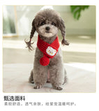 Winter Knitted Pet Scarf for Cats & Dogs