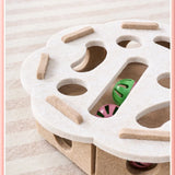 Sisal Cat Scratching Post – Indoor Cat Furniture & Kitten Play Toy | Interactive Scratcher for Exercise & Entertainment