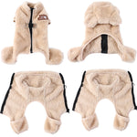 Soft Fleece Dog Clothes for the Winter