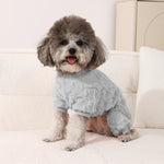 Winter Fleece Warm Dog Jumpsuit Winter