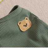 Green Bear Dog Vest – Summer Pet Shirt