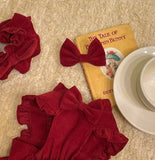 Christmas Bow Knot Dress Set for Dogs
