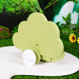 Clouds Shape Bird Mirror With Perch Save Space Sturdy Bird Mirror Toy with Feeding Box Parrots Feeders Boredom Relief