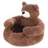 Bear Hug Dog Bed – Super Soft, Cozy, Removable & Washable Pet Sleeping Mat for All Seasons
