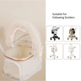 Stylish Lace Sunshade Mesh Cover For Pet Stroller