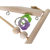 Wooden Bird Swing Toy – Parrot Perch Stand