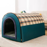 Oversized Winter Dog House – Warm Removable Kennel for Large Dogs