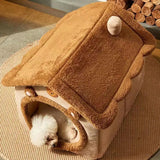 Thickened Pet House – Warm Detachable Bed for Cats & Dogs