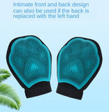 Pet Grooming Glove – Hair Removal and Massage Brush