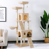 Pet Cats Tree House Condo Perch Entertainment