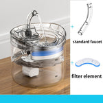 2L Cat Water Fountain Filter Automatic Sensor