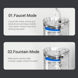 2L Cat Water Fountain Filter Automatic Sensor