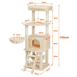 Pet Cats Tree House Condo Perch Entertainment