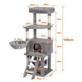 Pet Cats Tree House Condo Perch Entertainment