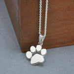 Silver Color Gold Dog Cat Necklace