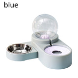 1.8L New Bubble Pet Bowls Food Automatic Feeder